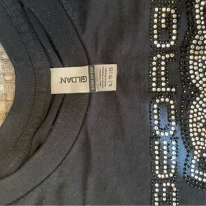 Georgia Bulldogs Beaded Long Sleeve Shirt XL